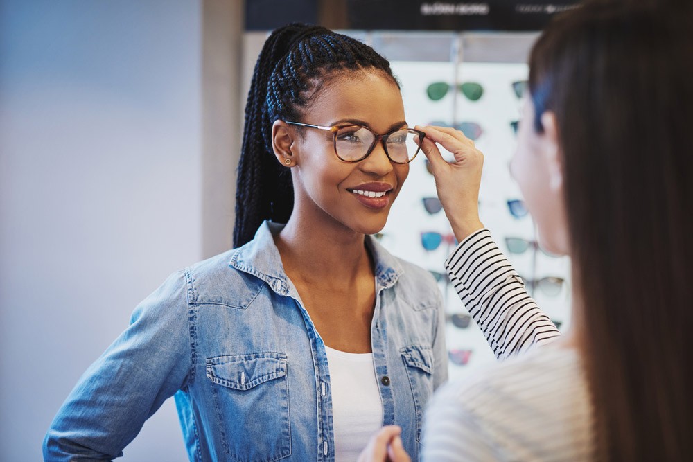 Buying Glasses in Person