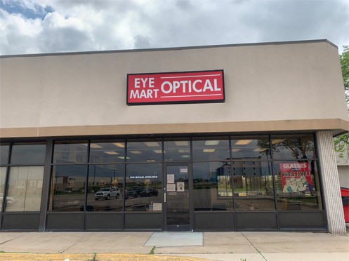 Eyemart Optical Outlet Front View Eyemart Optical Outlet Cedar Rapids Location
